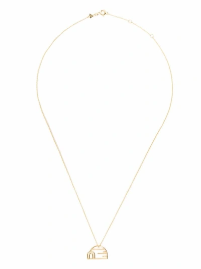 Alíta Alita Iglu Necklace Rolo Accessories In J1000 Yellow Gold