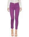 Jeckerson Casual Pants In Mauve