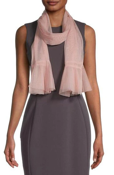 Saachi Glamazon Embellished Scarf In Blush