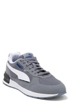 Puma Graviton Running Shoe In Gray Tile-white-clyde Royal