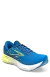 Brooks Glycerin 20 Running Shoe In Blue/nightlife/white