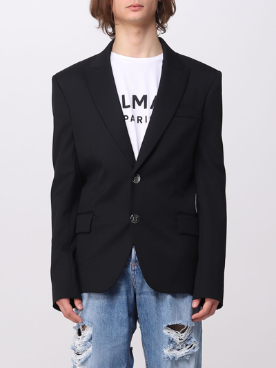 Balmain Blazer  Men Colour Black