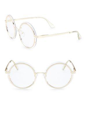 clear circle glasses