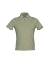 K-way Polo Shirts In Military Green