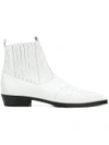 Nubikk Jimmy Cura Ankle Boots - White