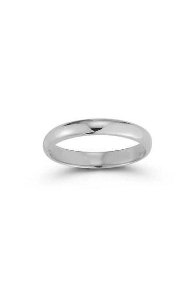 Chloe & Madison Plated Sterling Silver Band Ring