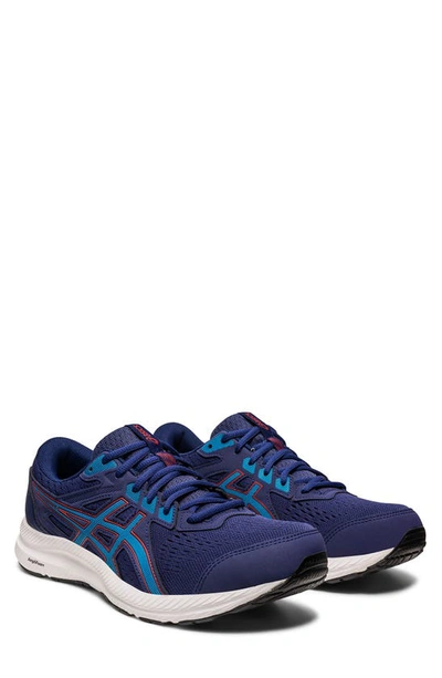 Asics Gel-contend 8 Standard Sneaker In Indigo Blue/ Island Blue