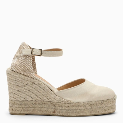 Castaã±er Espadrilles Carol Ivory In White