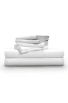 Pg Goods Luxe Soft 'n Smooth Tencel® Lyocell Sheet Set In White