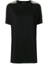 Amen Gemstone Embellished Short Sleeve T-shirt - Black