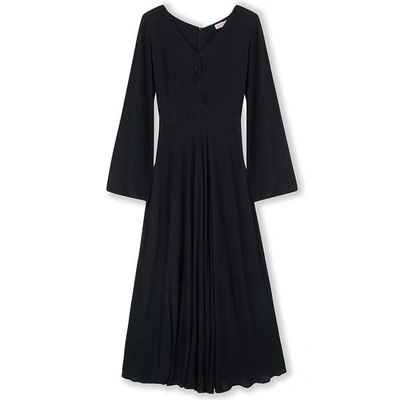 Radish Mimi Dress In Black