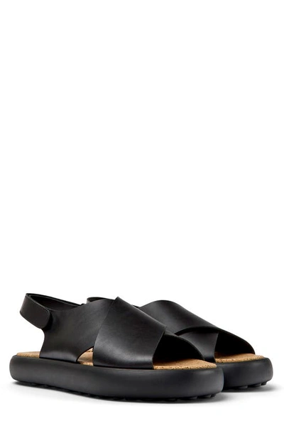 Camper Sandals Pelotas Flota In Black