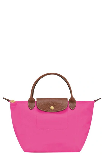 Longchamp Small Le Pliage Top Handle Bag In Candy