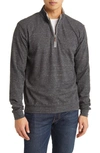 Johnnie-o Men's Sully Quarter-zip Sweater In Pewter