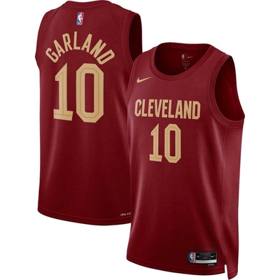 Nike Cleveland Cavaliers Icon Edition 2022/23  Men's Dri-fit Nba Swingman Jersey In Red