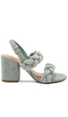 Rebecca Minkoff Candance Block Heel Sandal In Sage