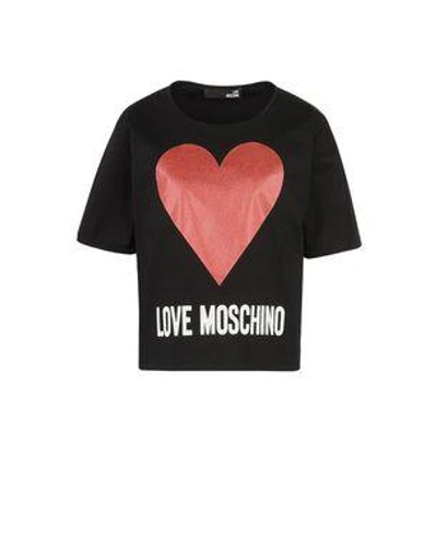 Love Moschino Blouses In Black