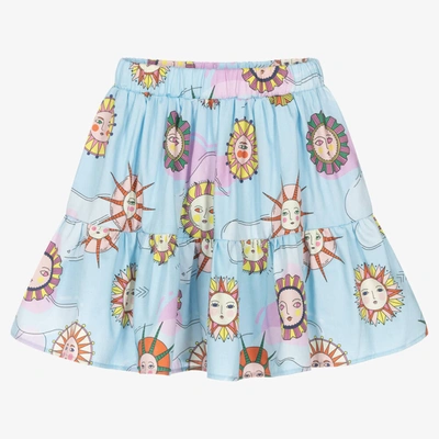 Eirene Babies' Girls Blue Sunshine Tiered Skirt