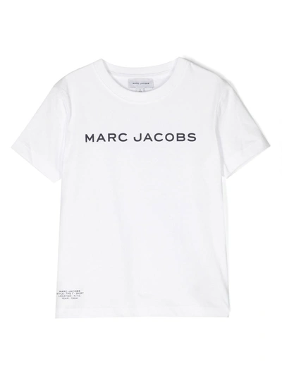 Marc Jacobs White Organic Cotton Logo T-shirt