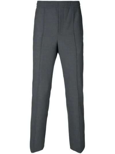 Neil Barrett Cropped Tailored Track Pants - Grey