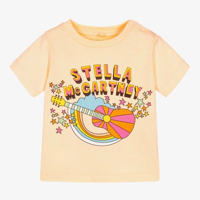 Stella Mccartney Kids Baby Girls Orange Love To Dream T-shirt