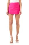 Endless Rose High-waisted Skort In Fuchsia
