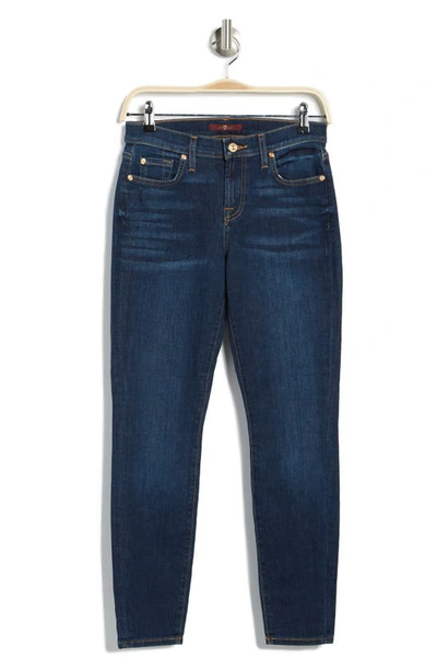 Seven Gwenievere Mid Rise Ankle Skinny Jeans In Aspen