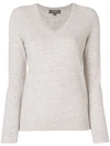 N•peal Cashmere V In Neutrals