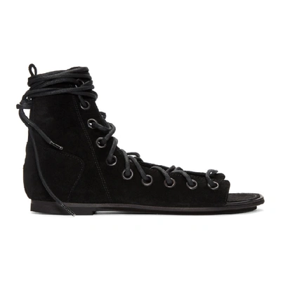 Ann Demeulemeester Ankle Boot In Black