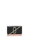 Marc Jacobs Wallet On Chain Bag In Black