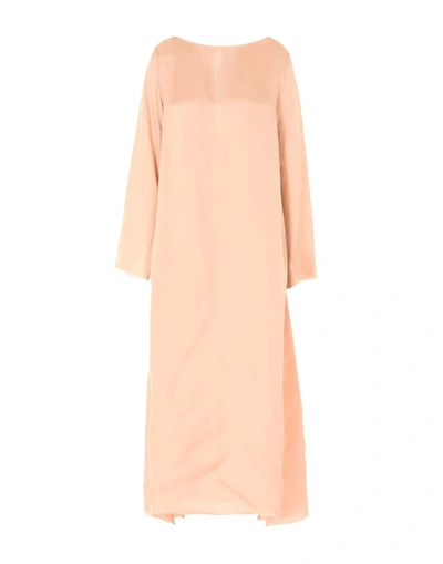 Daniela Pancheri Long Dress In Pale Pink