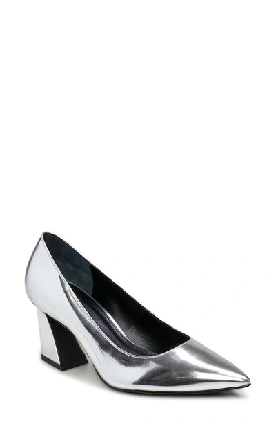 Vince Camuto Women's Hailenda Slip On Pointed Toe Pumps In Silver