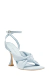 Stuart Weitzman Women's Playa Ankle-strap Denim Sandals In Light Blue Denim