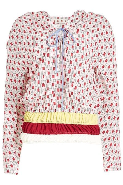 Marni Printed Blouse With Silk