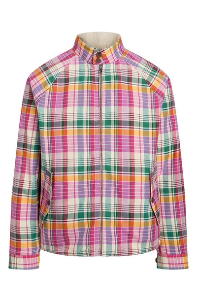 Polo Ralph Lauren Reversible Harrington Jacket In Indigo