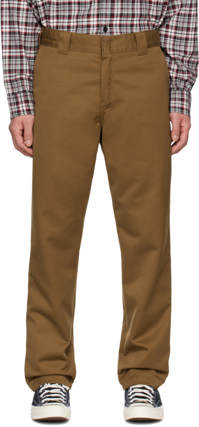 Carhartt Master Tamarind Trousers In Brown