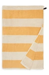 Hay Frotté Stripe Towel In Warm Yellow