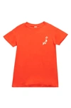 Nordstrom Kids' Graphic Tee In Red Scarlet New Year