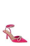 Bcbgeneration Ildy Pointed Toe Pump In Passion Pink Neoprene