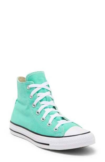 Converse Chuck Taylor® All Star® High Top Sneaker In Cyber Teal/ White/ Black