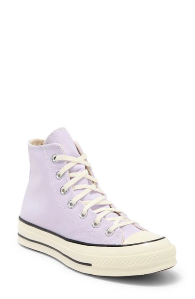 Converse Chuck Taylor® All Star® 70 High Top Sneaker In Vapor Violet/ Egret/ Black