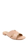 Trotters Nell Slide Sandal In Pale Beige