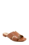 Trotters Nell Slide Sandal In Luggage