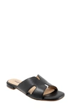 Trotters Nell Slide Sandal In Black