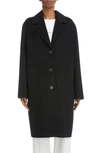 Acne Studios Avalon Double Face Wool Coat In Black