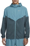 Nike Windrunner Running Jacket In Mineral Teal/ Faded Spruce