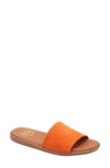 Andre Assous Paloma Woven Slide Sandal In Orange