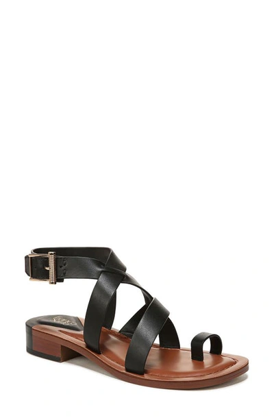 Franco Sarto Ina Toe Loop Sandal In Black