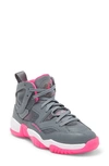 Nike Jumpman Two Trey Basketball Shoe In Cool Grey/ Hyper Pink/ White