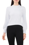 Chaus Imitation Pearl Collar Sweater In Frozen